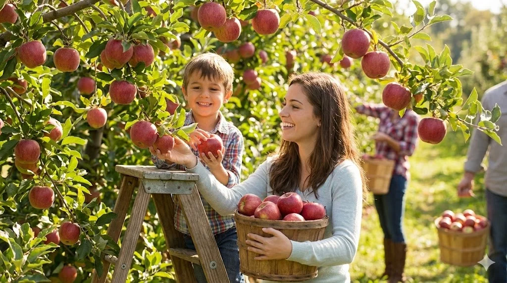 사과 따기 체험